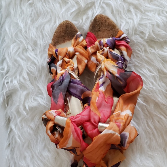 Wild pair wrap cork sandal - Picture 4 of 6